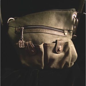 Giani Bernini genuine leather cross body bag